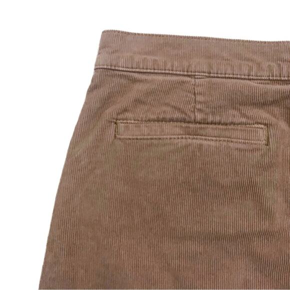 Tory Burch Beige Brown Tan Lucitano Skirt Corduroy Size 8 Short Mini - Picture 6 of 9